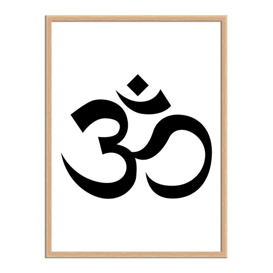 Quadro Decorativo Simbolo do Hinduismo