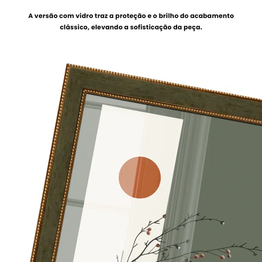 Quadro Decorativo Sol Nascente Estilo Modern Heritage