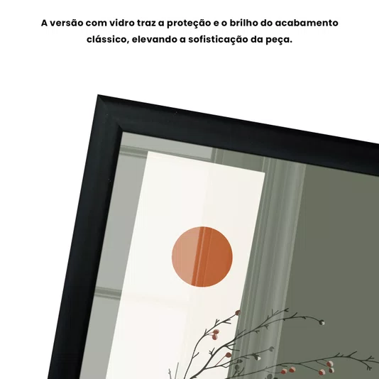 Quadro Decorativo Sol Nascente Estilo Modern Heritage
