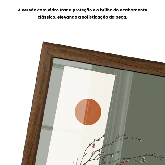 Quadro Decorativo Sol Nascente Estilo Modern Heritage