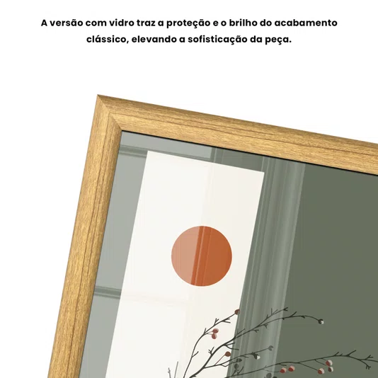 Quadro Decorativo Sol Nascente Estilo Modern Heritage