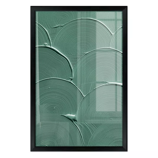 Quadro Decorativo Textura Abstrata de Arcos Estilo Modern Heritage