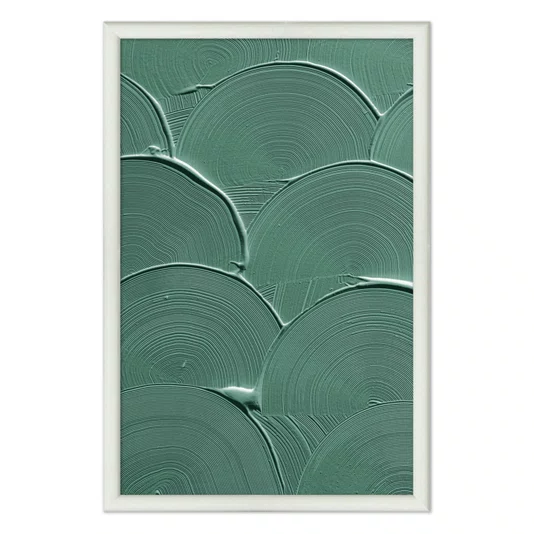 Quadro Decorativo Textura Abstrata de Arcos Estilo Modern Heritage