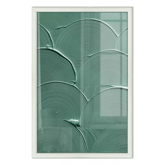 Quadro Decorativo Textura Abstrata de Arcos Estilo Modern Heritage