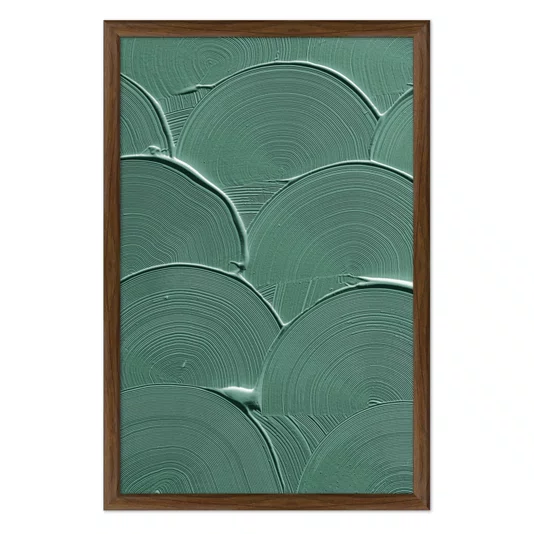 Quadro Decorativo Textura Abstrata de Arcos Estilo Modern Heritage