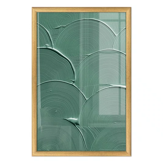 Quadro Decorativo Textura Abstrata de Arcos Estilo Modern Heritage