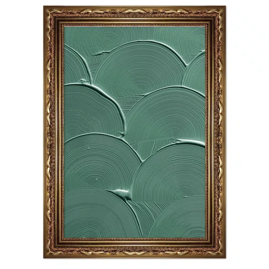 Quadro Decorativo Textura Abstrata de Arcos Estilo Modern Heritage