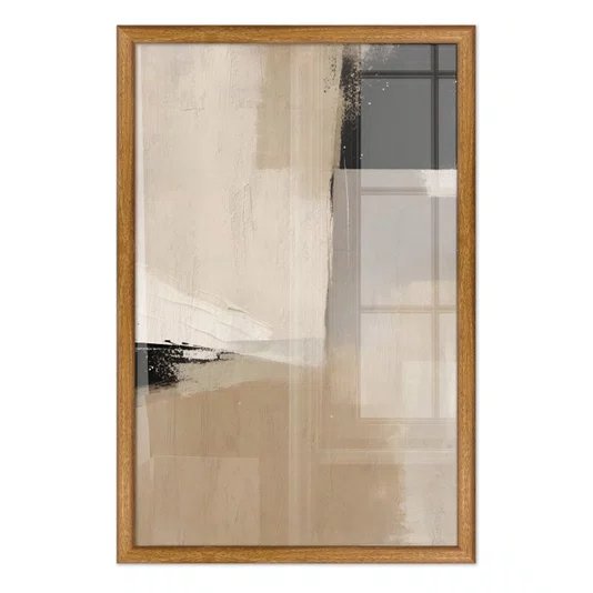 Quadro Decorativo Textura Abstrata Estilo Modern Heritage