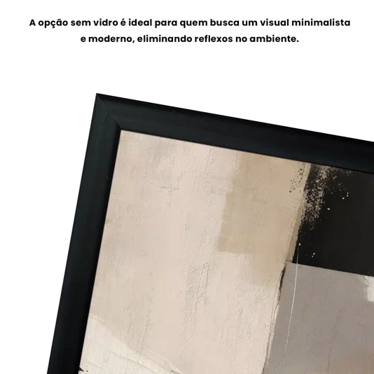 Quadro Decorativo Textura Abstrata Estilo Modern Heritage