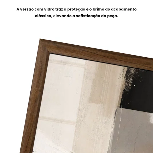 Quadro Decorativo Textura Abstrata Estilo Modern Heritage