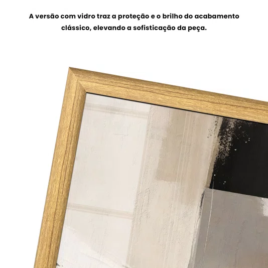 Quadro Decorativo Textura Abstrata Estilo Modern Heritage