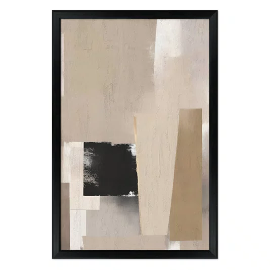 Quadro Decorativo Textura Abstrata Estilo Modern Heritage