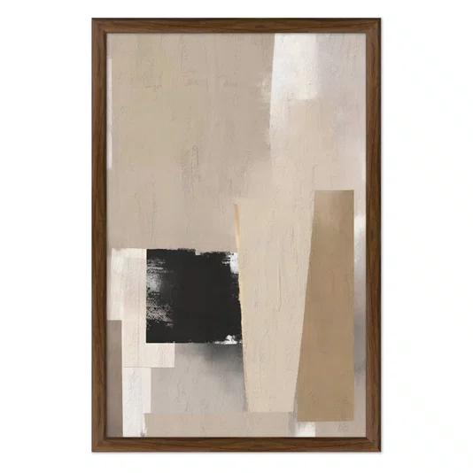 Quadro Decorativo Textura Abstrata Estilo Modern Heritage
