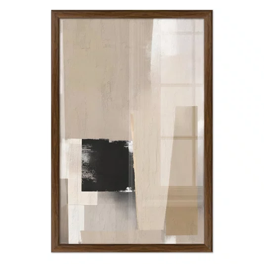 Quadro Decorativo Textura Abstrata Estilo Modern Heritage