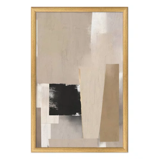 Quadro Decorativo Textura Abstrata Estilo Modern Heritage