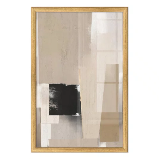 Quadro Decorativo Textura Abstrata Estilo Modern Heritage