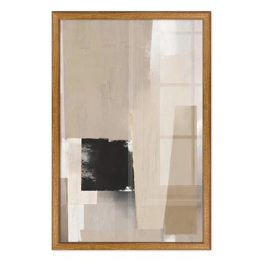 Quadro Decorativo Textura Abstrata Estilo Modern Heritage