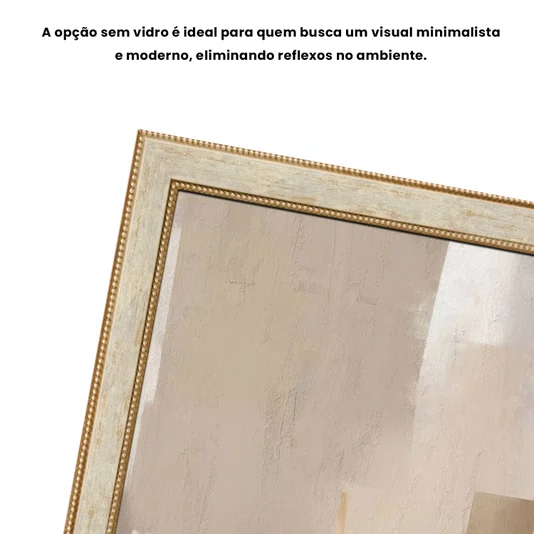 Quadro Decorativo Textura Abstrata Estilo Modern Heritage