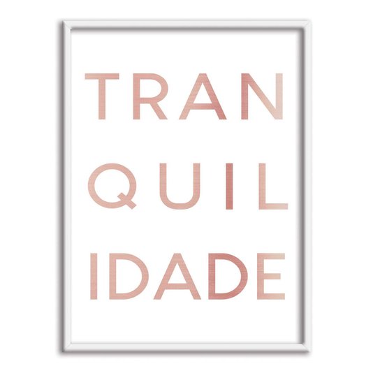 Quadro Decorativo Tranquilidade