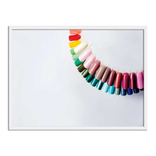 Quadro Decorativo Unhas Postiças