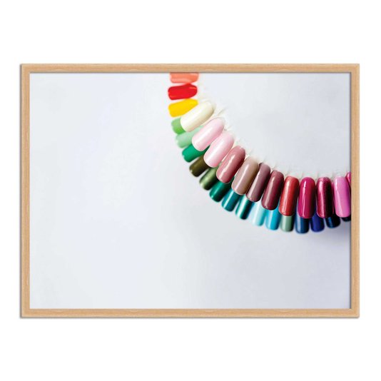 Quadro Decorativo Unhas Postiças