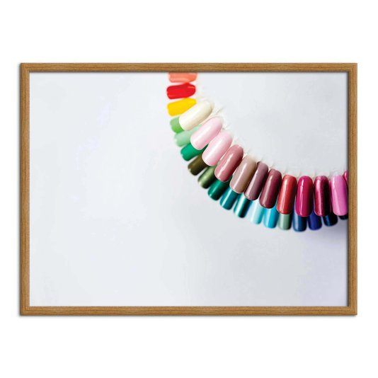 Quadro Decorativo Unhas Postiças