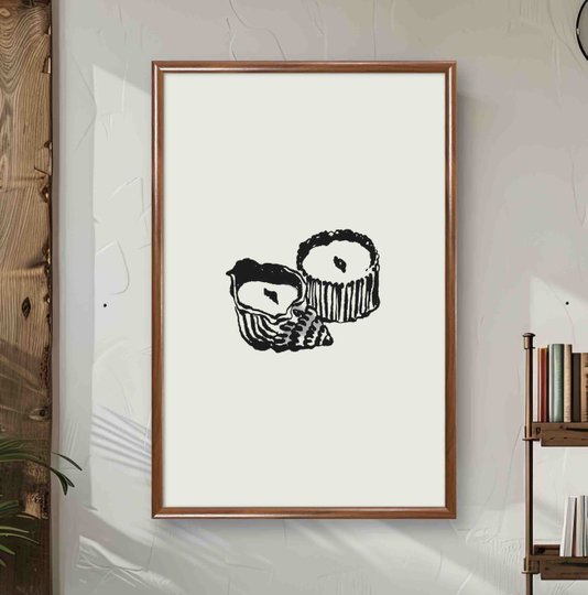Quadro Decorativo Velas Minimalistas Estilo Japandi