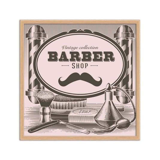Quadro Decorativo Vintage Collection Barber Shop