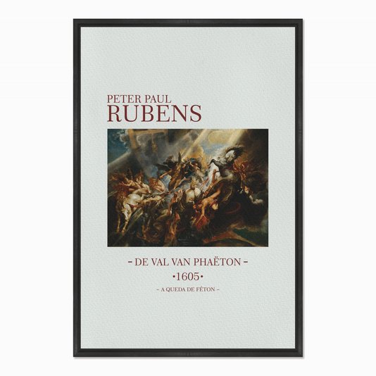 Quadro em Tela Canvas A Queda de Féton de Peter Paul Rubens