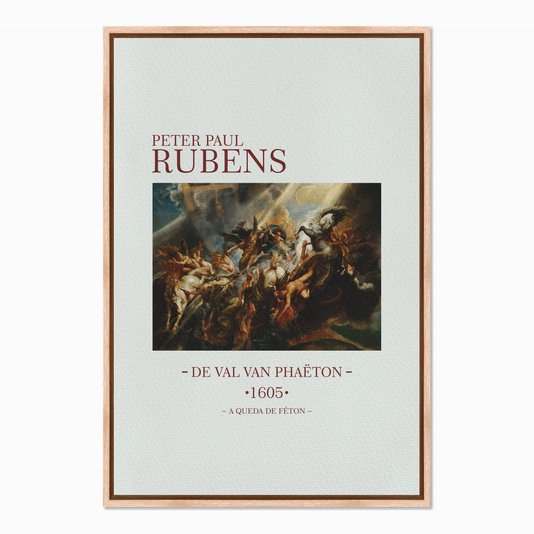 Quadro em Tela Canvas A Queda de Féton de Peter Paul Rubens