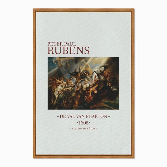 Quadro em Tela Canvas A Queda de Féton de Peter Paul Rubens