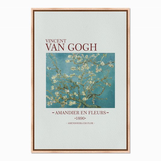 Quadro em Tela Canvas Amendoeira em Flor de Van Gogh