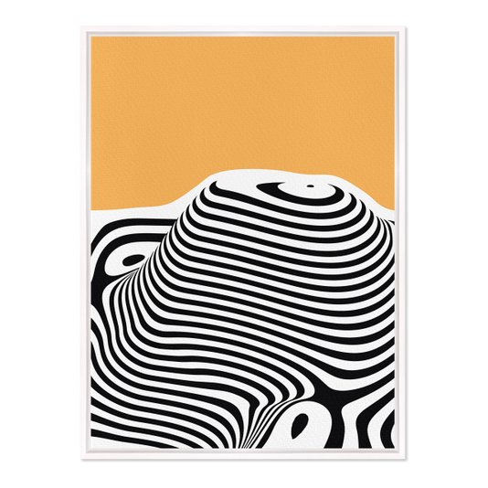Quadro Em Tela Canvas Bauhaus Curvas