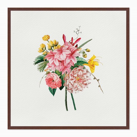 Quadro em Tela Canvas Buquê de Flores