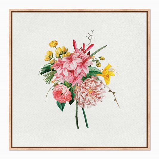 Quadro em Tela Canvas Buquê de Flores
