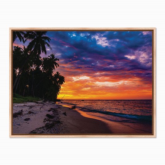 Quadro em Tela Canvas Céu Colorido