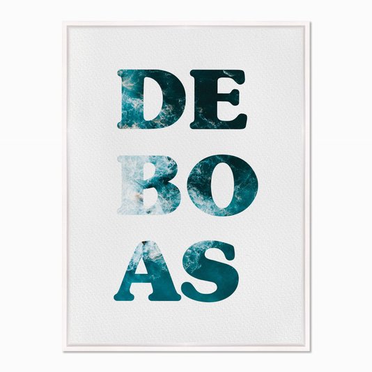 Quadro em Tela Canvas De Boas