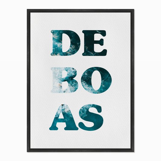 Quadro em Tela Canvas De Boas