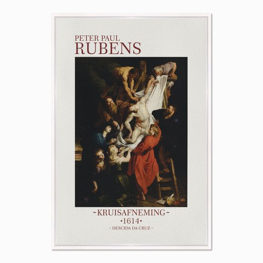 Quadro em Tela Canvas Descida da Cruz de Peter Paul Rubens