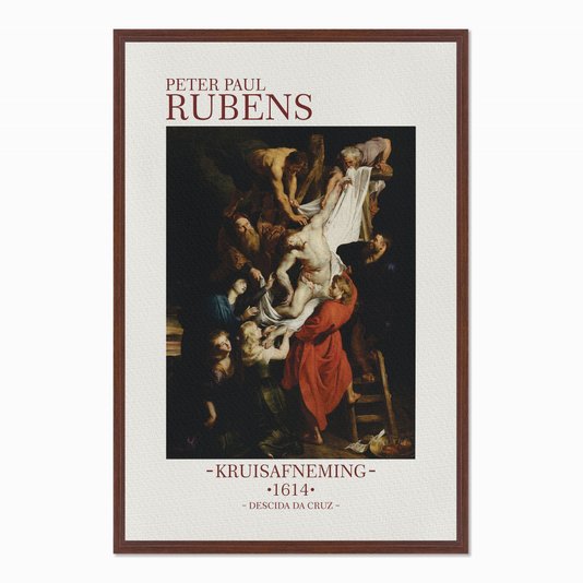Quadro em Tela Canvas Descida da Cruz de Peter Paul Rubens