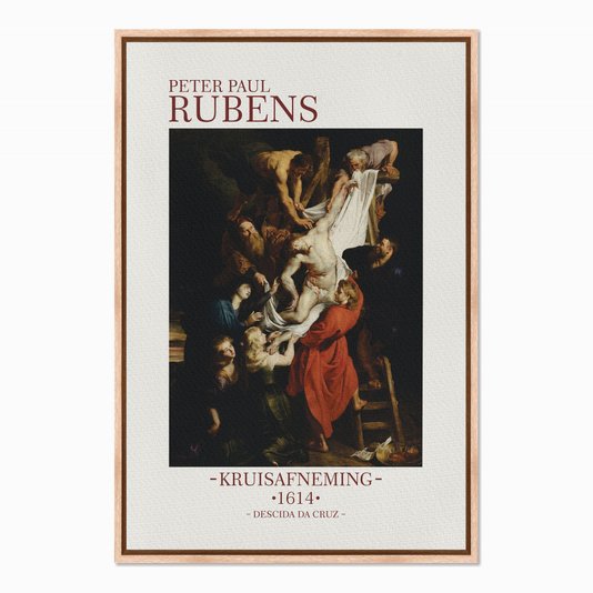 Quadro em Tela Canvas Descida da Cruz de Peter Paul Rubens
