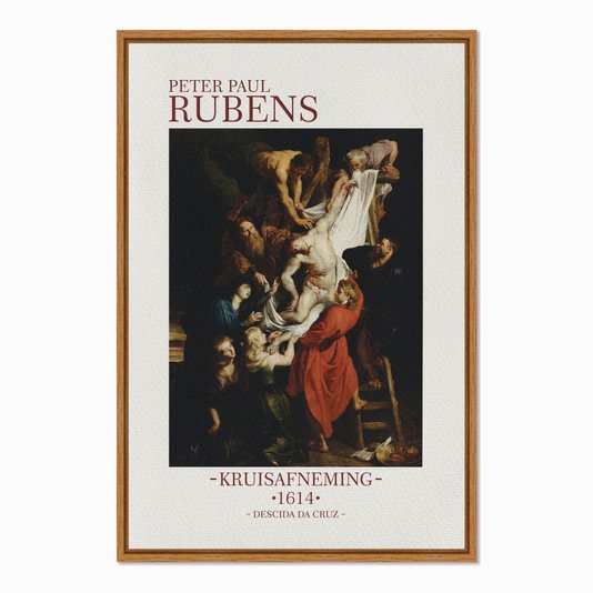 Quadro em Tela Canvas Descida da Cruz de Peter Paul Rubens