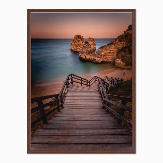 Quadro em Tela Canvas Escada para a Praia