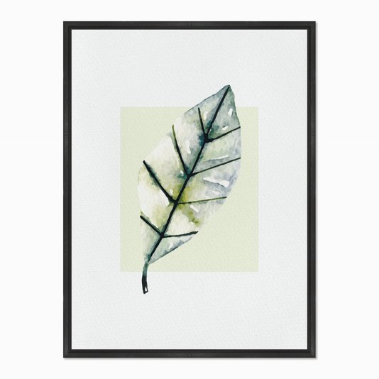Quadro em Tela Canvas Folha de Árvore