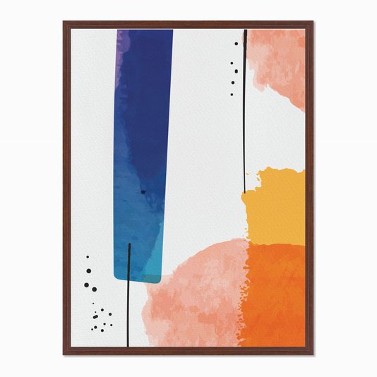 Quadro em Tela Canvas Geométrico Abstrato