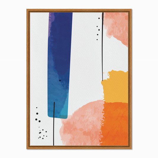 Quadro em Tela Canvas Geométrico Abstrato