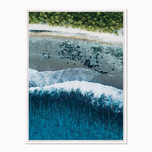 Quadro em Tela Canvas Mar Azul
