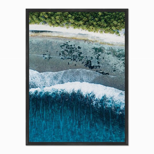 Quadro em Tela Canvas Mar Azul