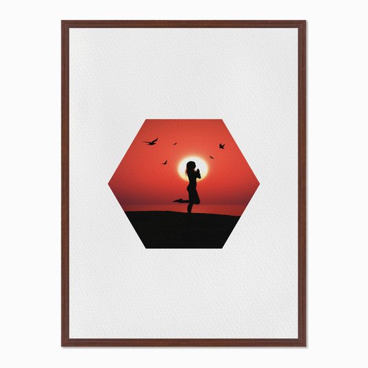Quadro em Tela Canvas Meditando