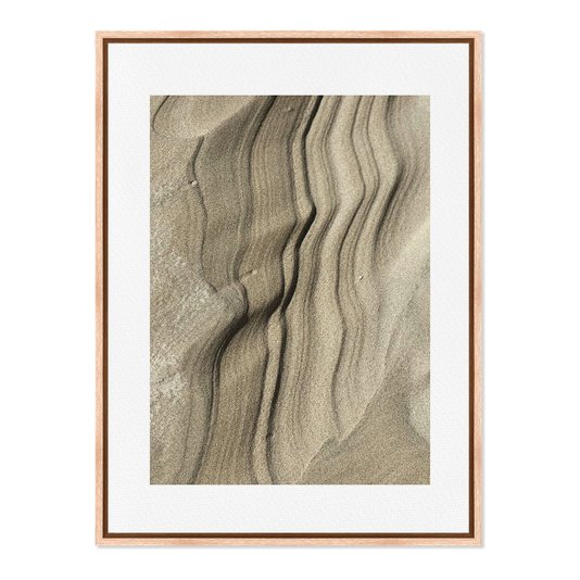 Quadro Em Tela Canvas Natureza Minimalista Areia